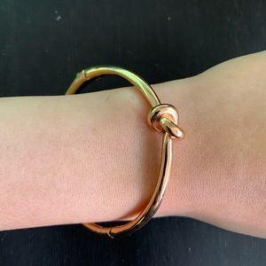 Kate Spade Rose Gold Knot Bangle